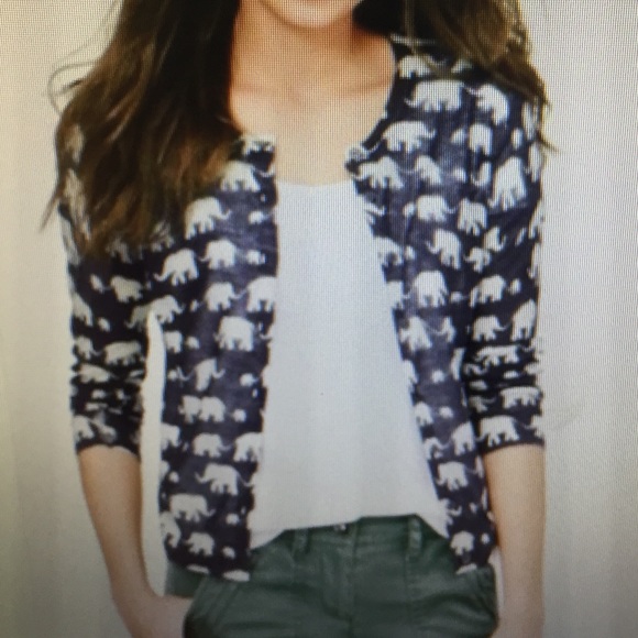 LOFT Sweaters - Elephant cardigan sweater